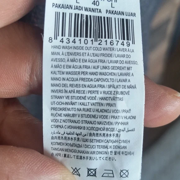 Desigual Devorah Open Front Wool Blend Cardigan Floral Artsy Boho Sz Lg Women - Picture 5 of 17